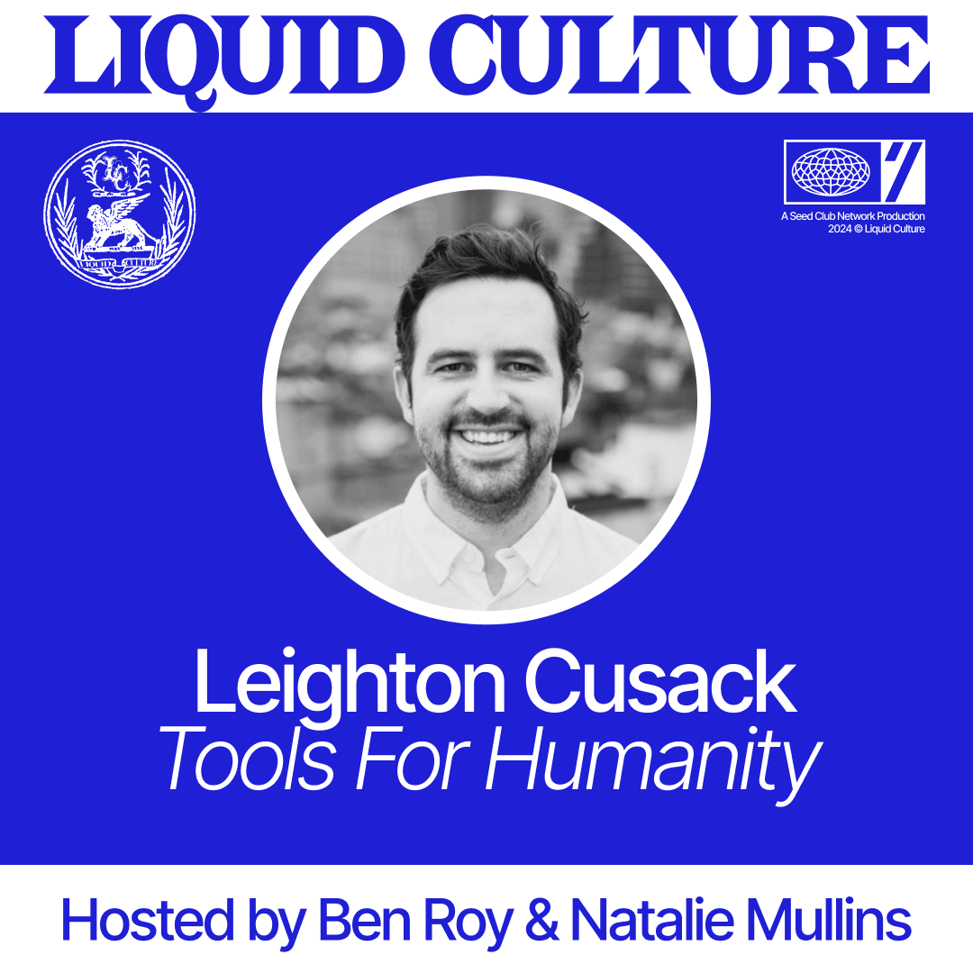 Tools For Humanity | Leighton Cusack coverart