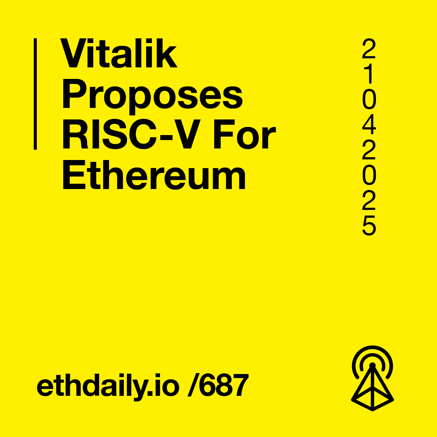 Vitalik Proposes RISC-V For Ethereum coverart