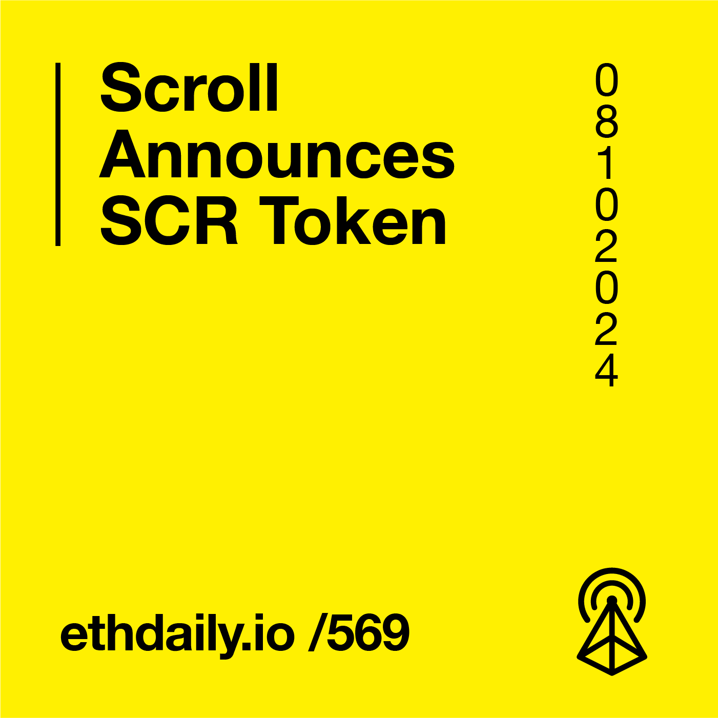 Scroll Announces SCR Token coverart