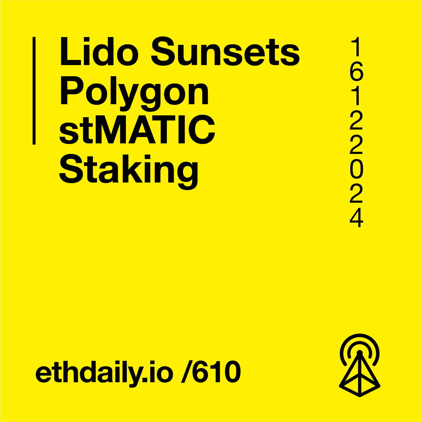 Lido Sunsets Polygon Liquid Staking coverart