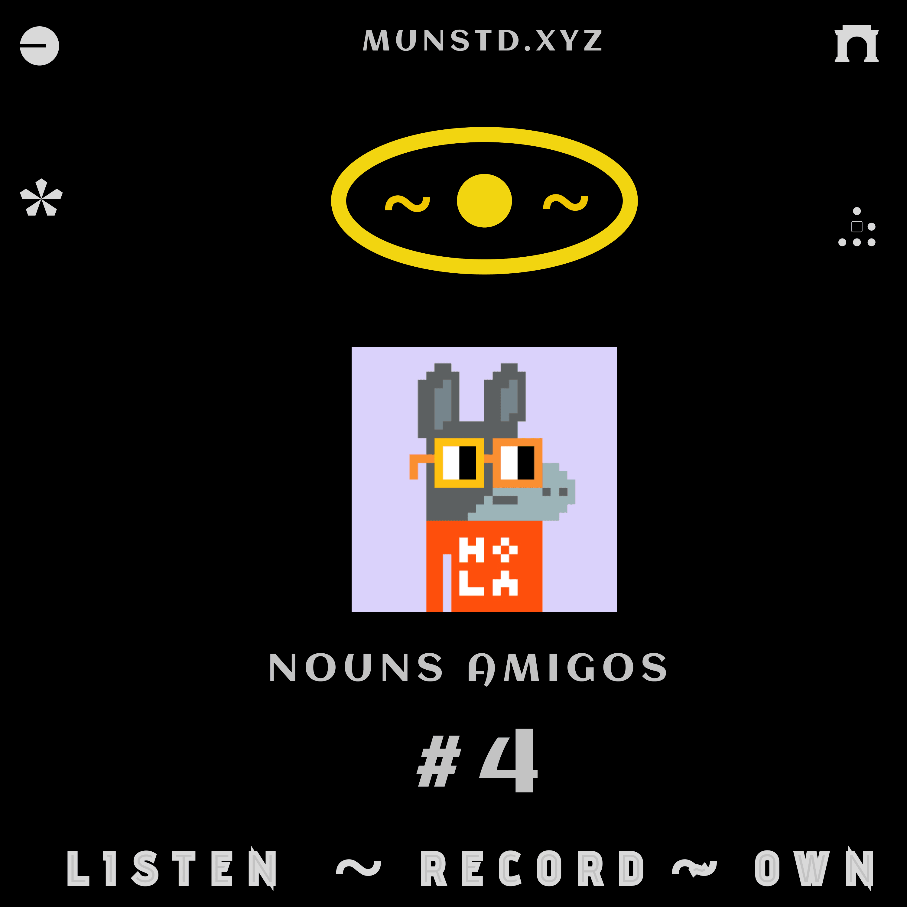 #4 Nouns Amigos: Impacto y colaboración abierta en la comunidad hispana coverart
