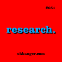 artwork for 051 - research.