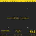 artwork for e15 Esdotge en la Farcon2025