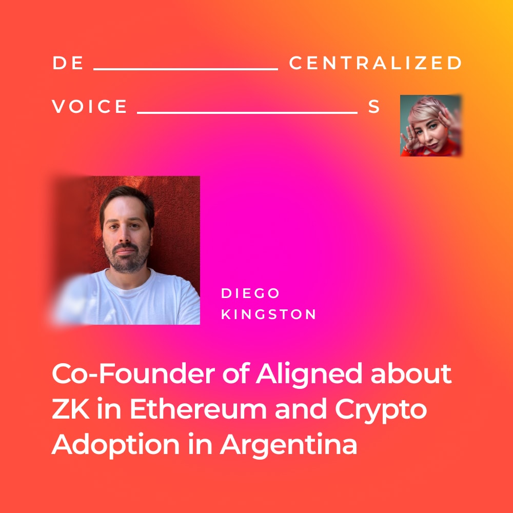 Co-founder of Aligned about Ethereum superpower with Zero-Knowledge and Web3 in Argentina coverart