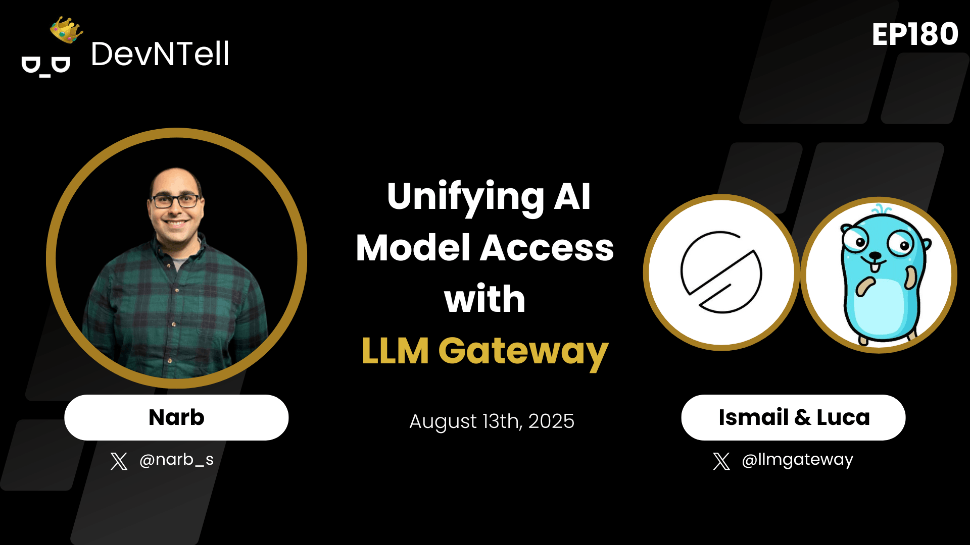 DevNTell - Unifying AI Model Access with LLM Gateway feat. Co-Founders Ismail & Luca coverart