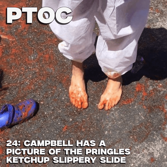 Campbell Kramer Has a Picture of the Pringles Ketchup Slippery Slide coverart